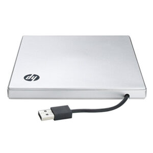 HP DVD600S External Slimline USB DVD Writer - Silver