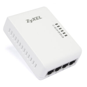 ZyXEL 500Mbps Powerline Switch with 4 Gigabit LAN Ports