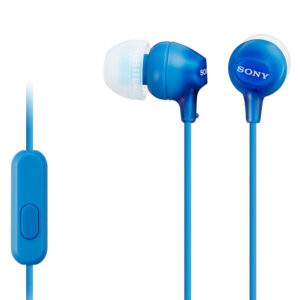 Sony MDR-EX15AP In-Ear Kopfhörer + Mikrofon und Steuerung - Blau