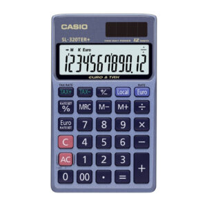 Casio Pocket Calculator with Tax Function (SL320TER)