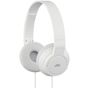 JVC Over-Ear Powerful Bass Headphones 3.5mm Corded - White