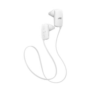 JVC Gumy Wireless Bluetooth In-Ear Sports Headphones - White