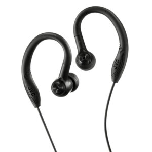 JVC Sports In-Ear Headphones with Clip (HA-EC10-B) - Black