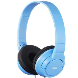 JVC Powerful Bass On-Ear Headphones - Light Blue