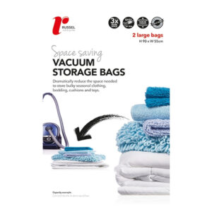 Russel Vacuum Seal Twin Pack Storage Bag - Large