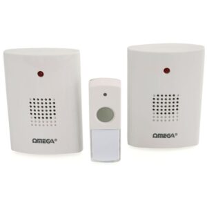 Omega Twin Portable Cordless Door Chimes
