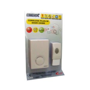 Omega Mains Powered Plug In Wireless Door Chime (17301)