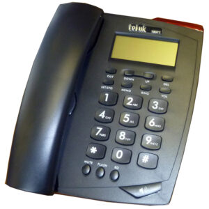 TEL UK 18071 Venice Phone Extra Large Caller Display - Black