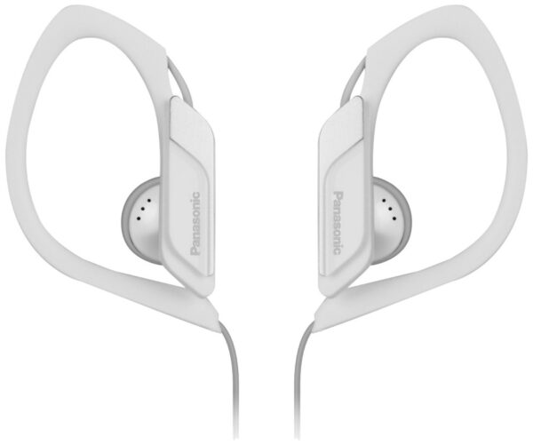 Panasonic Water & Sweat Resistant Sports Earbud Headphones - White