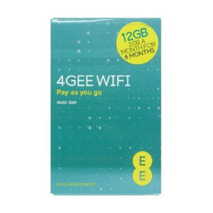 EE PAYG 4G SIM Karte Voraufgeladen mit 12GB