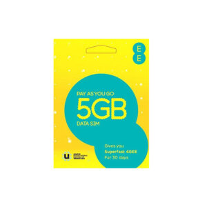 EE PAYG 4G SIM Card Preloaded 5GB of Data