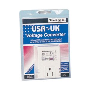Tacima USA to UK Voltage Converter