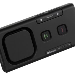 SuperTooth Visor Mount Wireless Bluetooth Hands-Free Car Kit - Black