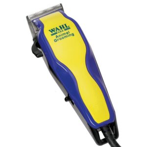 WAHL Multi Cut Mains Dog Clipper Set & Instructional DVD - Blue / Yellow (WA-9269-810)