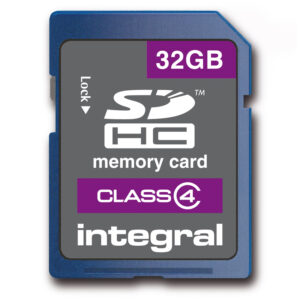 Integral 32GB SDHC Speicherkarte - Class 4