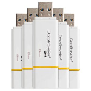 Kingston 8GB DataTraveler USB 3.0 Flash-Laufwerk - 5 Pack FFP