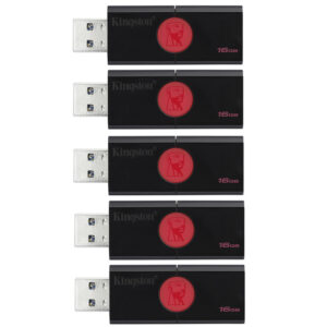 Kingston 16 GB DataTraveler 106 USB 3.0-Flashlaufwerk - 5er Pack