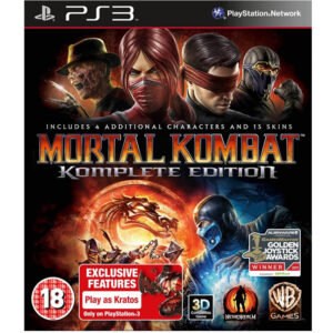 Mortal Kombat: Game of The Year Edition (Sony PS3)