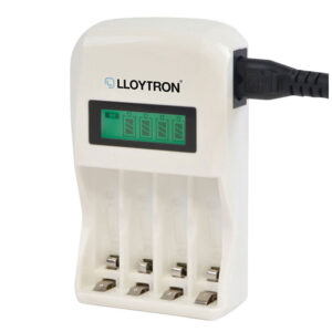 Lloytron Ultra Fast Intelligent LCD AA/AAA Battery Charger