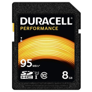 Duracell 8GB Performance SD Karte (SDHC)