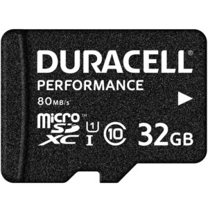 Duracell Performance 32GB Micro SD Karte (SDHC) UHS-I U1