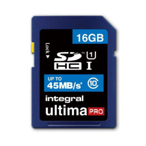 Integral 16GB UltimaPro SDHC Karte 45MB/s - Class 10