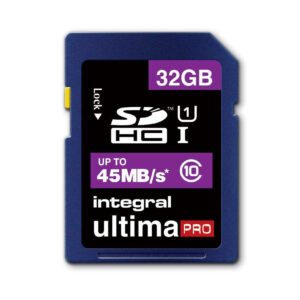 Integral 32GB UltimaPro SDHC Karte 45MB/s Class 10 UHS-1