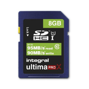 Integral 8GB UltimaPro X SDHC 95MB/s Class 10 Speicherkarte