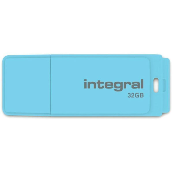 Integral 32GB Pastel 2.0 USB Stick - Himmelblau