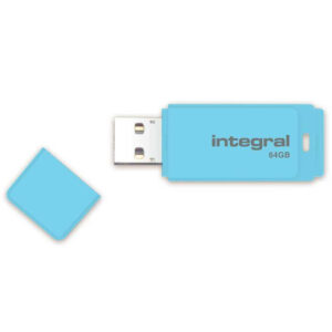 Integral 64GB Pastel 2.0 USB Stick - Himmelblau