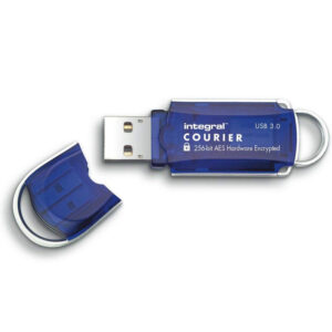 Integral 8-GB-Courier-FIPS 197 256-Bit-Hardware-verschlüsselter USB 3.0-Flash-Treiber