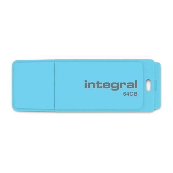 Integral 64GB Pastel 3.0 USB Stick - Blau