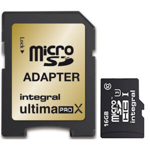 Integral 16GB UltimaPro X Micro SDHC Class 10 UHS-I U3 - 90MB/s