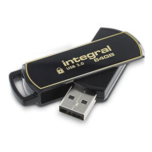 Integral 64GB Secure 360 verschlüsseltes USB 3.0 Flashlaufwerk
