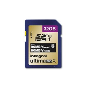 Integral 32GB UltimaPro X SDHC Class 10 UHS-I U3 - 90MB/s