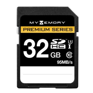 MyMemory 32GB Premium Series SD Karte (SDHC) Class 10 UHS-1 U3 - 95MB/s