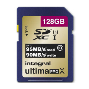 Integral 128GB UltimaPro X SDXC Karte UHS-1 Class 10 U3 - 95MB/s
