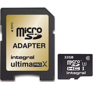 Integral 32GB UltimaPro X Micro SDHC Class 10 UHS-I U3 - 95MB/s