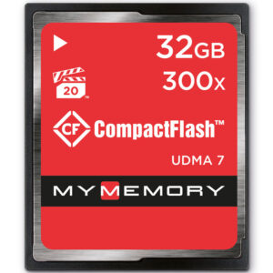 MyMemory 32GB Premium Series 300X Compact Flash Karte - 45MB/s