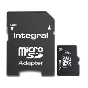 Integral 128GB UltimaPro MicroSDXC Karte 80MB/s mit Adapter Class 10 - UHS-I U1