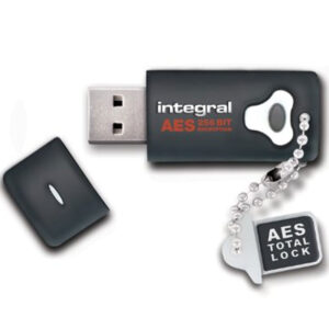 Integrierter 8 GB Crypto FIPS 197 256-Bit-Hardware-verschlüsselter USB 3.0-Stick