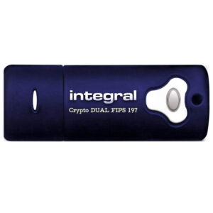 Integral 32GB Crypto Dual FIPS 197 Encrypted USB 3.0 Flash Drive - 140MB/s