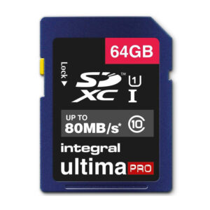 Integral 64GB Ultima Pro SDXC Karte UHS-I U1 Class 10 80MB/s