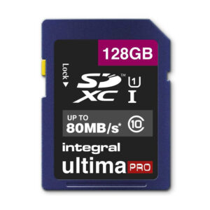 Integral 128GB Ultima Pro SDXC Karte UHS-I U1 Class 10 - 80MB/s