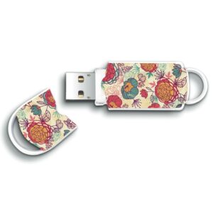 Integral 64GB Xpression USB Stick - Floral