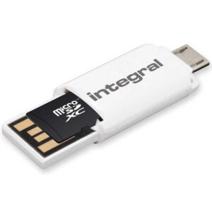 Integral 32GB UHS-I U1 Micro SDHC Karte für Tablets und Smartphones mit OTG Leser