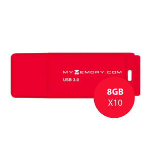 MyMemory 8GB USB Flash Drive 10 Pack - Red