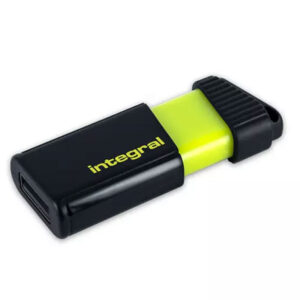 Integral 64GB USB Flash Drive - Gelb