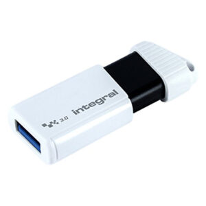 Integral 64GB Speicher Turbo USB 3.0 Flash Drive -390MB/s - Weiß
