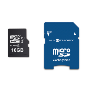 MyMemory LITE 16GB Micro SD Speicherkarte (SDHC) UHS-I U1 + Adapter - 90MB/s